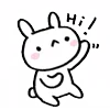👋 Эмодзи «Rabbit White Hare» для Telegram