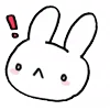 ❗️ Эмодзи «Rabbit White Hare» для Telegram