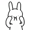 🤪 Эмодзи «Rabbit White Hare» для Telegram