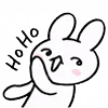 🙂 Эмодзи «Rabbit White Hare» для Telegram