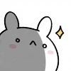 😶 Эмодзи «Rabbit White Hare» для Telegram