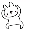 😜 Эмодзи «Rabbit White Hare» для Telegram