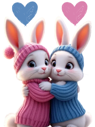 💞 Стикер «Зая» для Telegram