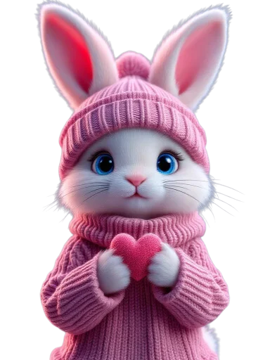 ❤️ Стикер «Зая» для Telegram