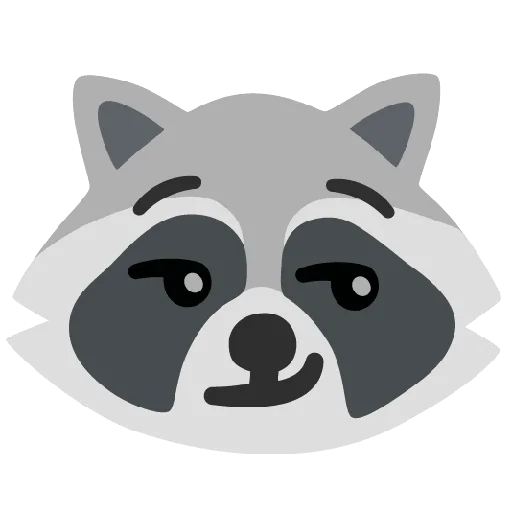 😏 Стикер «Raccmoji» для Telegram