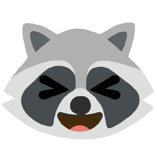 😆 Стикер «Raccmoji» для Telegram