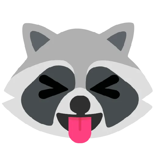 😝 Стикер «Raccmoji» для Telegram