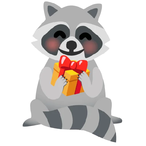 🎁 Стикер «Raccmoji» для Telegram