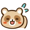 🦝 Эмодзи «Енотик - raccoon emoji» для Telegram