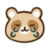 🦝 Эмодзи «Енотик - raccoon emoji» для Telegram
