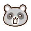🦝 Эмодзи «Енотик - raccoon emoji» для Telegram