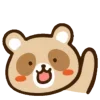🦝 Эмодзи «Енотик - raccoon emoji» для Telegram