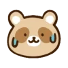 🦝 Эмодзи «Енотик - raccoon emoji» для Telegram