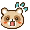 🦝 Эмодзи «Енотик - raccoon emoji» для Telegram