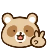 🦝 Эмодзи «Енотик - raccoon emoji» для Telegram