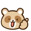 🦝 Эмодзи «Енотик - raccoon emoji» для Telegram