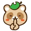 🦝 Эмодзи «Енотик - raccoon emoji» для Telegram