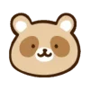 Эмодзи Енотик - raccoon emoji для Telegram — скачать