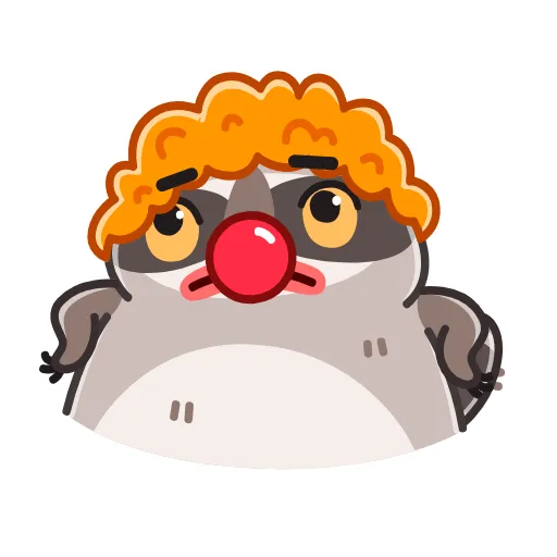 🤡 Эмодзи «Raccoon Days» для Telegram