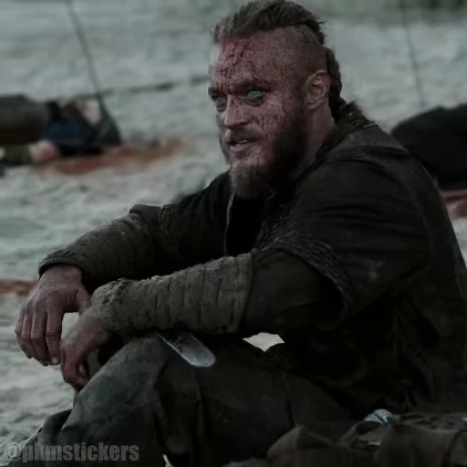 😮‍💨 Стикер «Ragnar Lothbrok» для Telegram