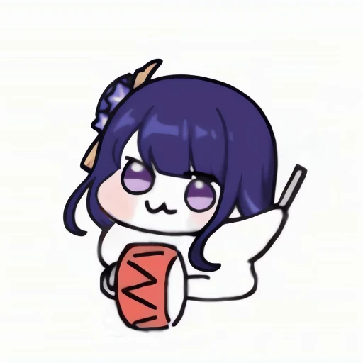 👻 Стикер «Raiden Ei» для Telegram