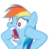 🗣 Эмодзи «Rainbow Dash» для Telegram