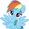 ✔️ Эмодзи «Rainbow Dash» для Telegram