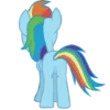 👋 Эмодзи «Rainbow Dash» для Telegram