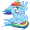 🦷 Эмодзи «Rainbow Dash» для Telegram