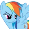 💦 Эмодзи «Rainbow Dash» для Telegram