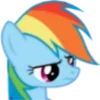 🤦‍♂️ Эмодзи «Rainbow Dash» для Telegram