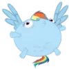 🙊 Эмодзи «Rainbow Dash» для Telegram