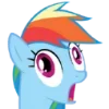 🙈 Эмодзи «Rainbow Dash» для Telegram