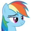 🙂 Эмодзи «Rainbow Dash» для Telegram