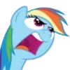 🗣 Эмодзи «Rainbow Dash» для Telegram