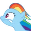 🙊 Эмодзи «Rainbow Dash» для Telegram