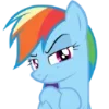 ✅ Эмодзи «Rainbow Dash» для Telegram