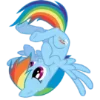 😊 Эмодзи «Rainbow Dash» для Telegram