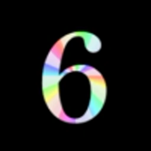6️⃣ Эмодзи «Rainbow -» для Telegram
