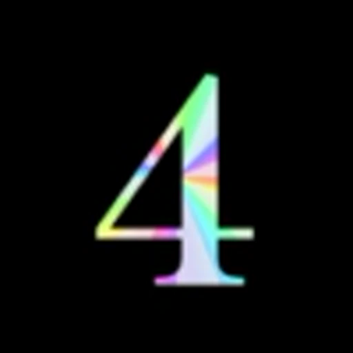 4️⃣ Эмодзи «Rainbow -» для Telegram