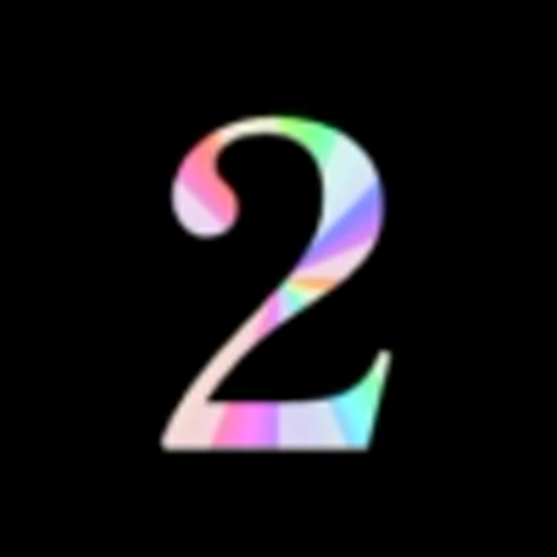 2️⃣ Эмодзи «Rainbow -» для Telegram