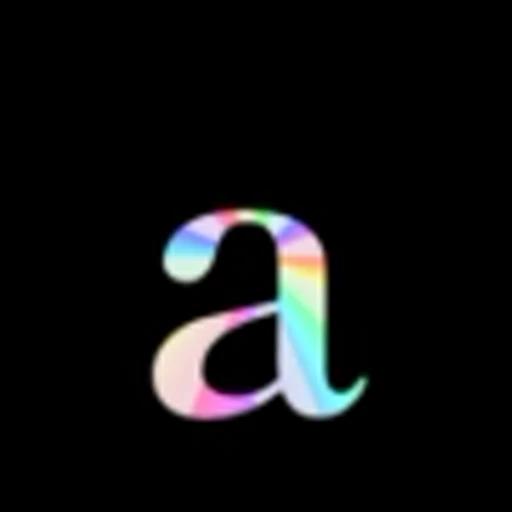 🔡 Эмодзи «Rainbow -» для Telegram