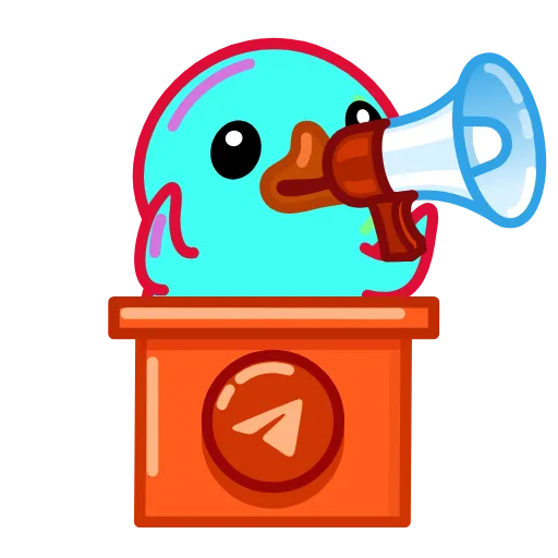 🗣 Эмодзи «Rainbow Utya» для Telegram