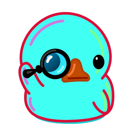 🔍 Эмодзи «Rainbow Utya» для Telegram