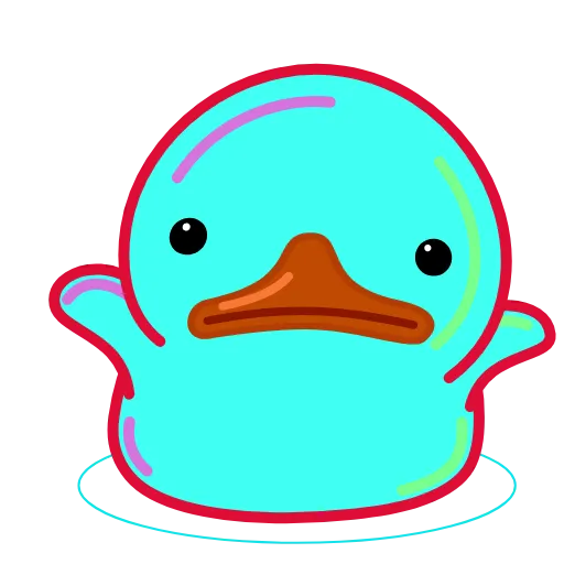 Стикерпак Rainbow Utya для Telegram