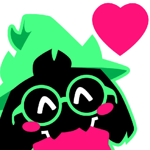 ❤ Стикер «Ralsei 4» для Telegram