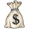 💸 Эмодзи «Ran-dom-don 5» для Telegram
