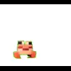 🐸 Эмодзи «Рана - девочка любящая лягушек, удалённый персонаж из Майнкрафта» для Telegram