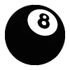 🎱 Эмодзи «Random Background - адаптивные для фона» для Telegram