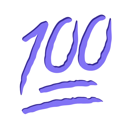 💯 Эмодзи «Randomcoloremoji» для Telegram